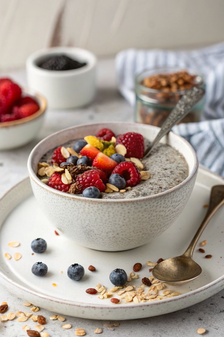 Pudín de chía: el desayuno que se prepara mientras duermes